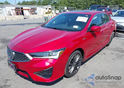 2020 Acura Ilx Premium A-Spec Packages/Technology A-Spec Packages from USA, damaged, VIN 19UDE2F85LA010924